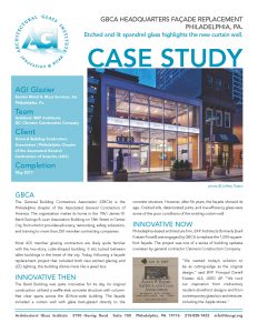 AGI Case Study - GBCA Facade