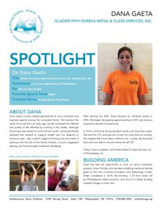 AGI Spotlight 14 - Dana Gaeta