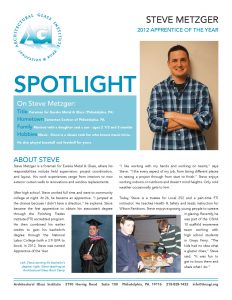 AGI Spotlight 2 - Steve Metzger