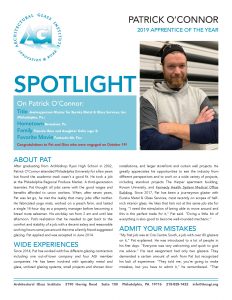 AGI Spotlight 33 - Patrick O'Connor